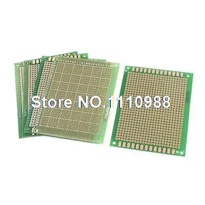 

5pcs 7x9 7 x 9cm FR-4 Single Side Prototype PCB Circuit Universal Board