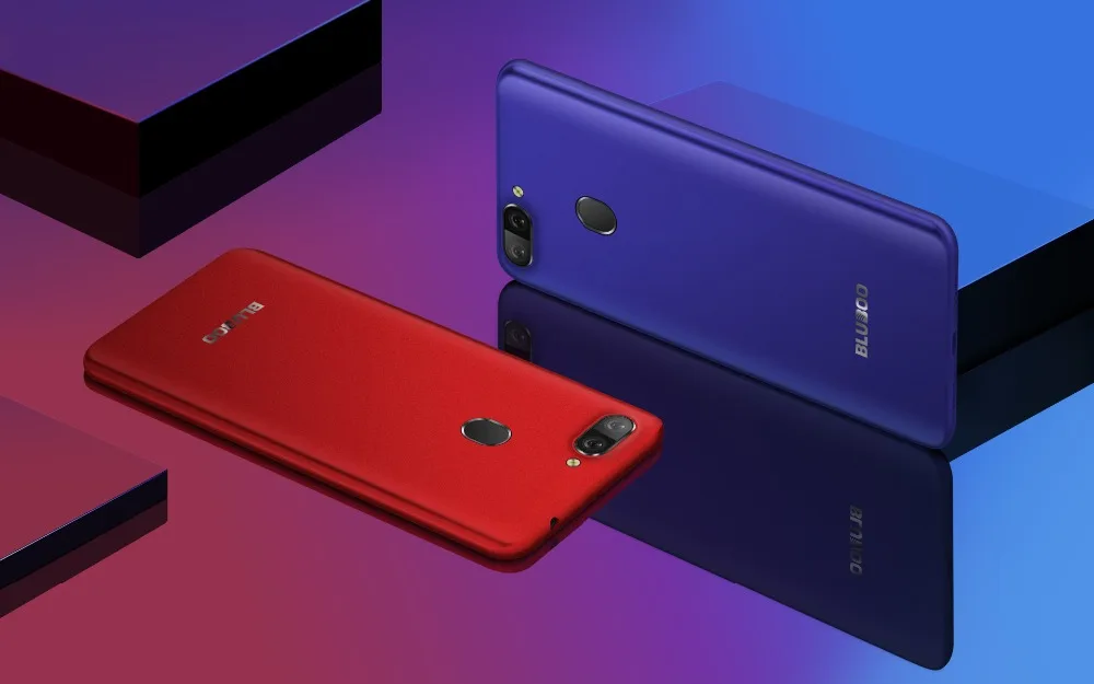 Мобильный телефон Bluboo D6 pro, 4G LTE, Android 8,1, 5,5 дюймов, MTK6739V, четыре ядра, 1,5 ГГц, отпечаток пальца, 2 Гб ram, 16 ГБ rom, две sim-карты, 2700 мАч