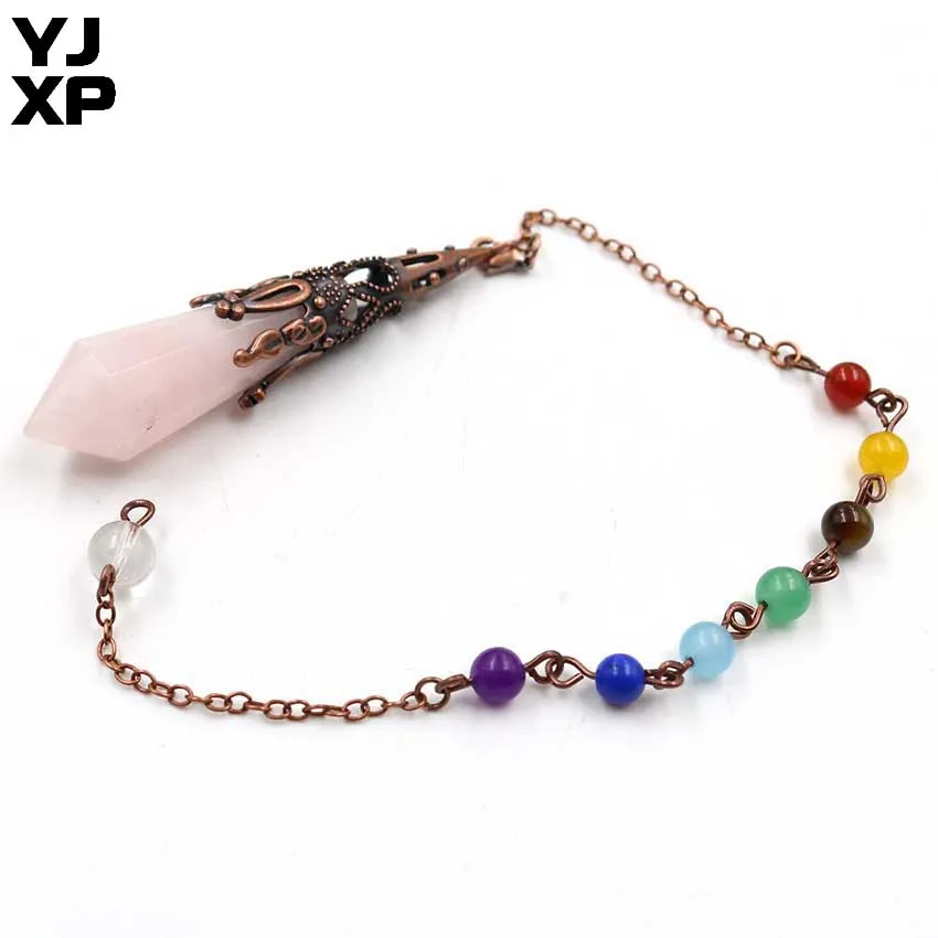 YJXP подвеска Маятник из натурального камня балансировка рейки исцеление