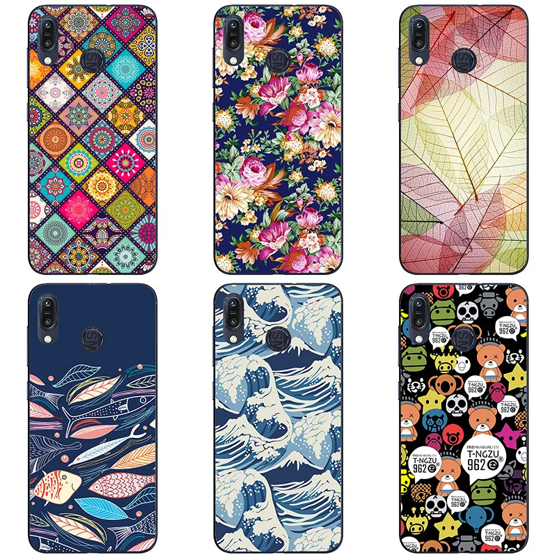For Asus Zenfone Max M1 ZB555KL Case Hard Plastic Back Cover Cases Painting Abstract Coque Patterned Shell Skin |