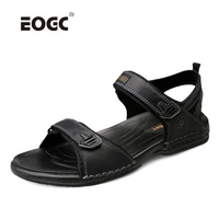 classic soft men sandals comfortable genuine leather men shoes sandals large size soft summer outdoor shoes men