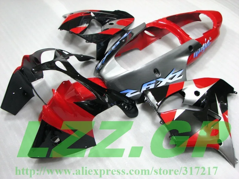 

100%NEW Fairings FOR KAWASAKI NINJA ZX9R 00-03 ZX 9R 00 01 02 03 ZX-9R 9 R 2000 2001 2002 2003 fairing kits red black LZZGP