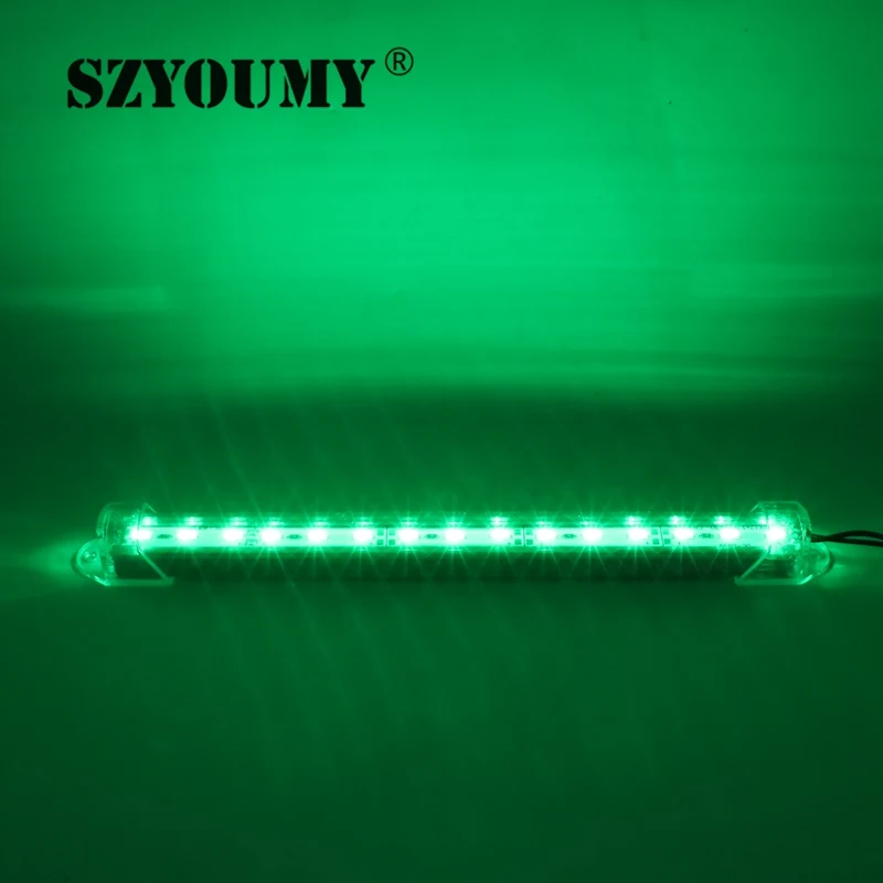 

SZYOUMY Rigid Strip 5630 LED Bar Light Blue Green Red Waterproof U Groove 20cm 15 leds DC 12V 5630 LED Tube Hard Strip