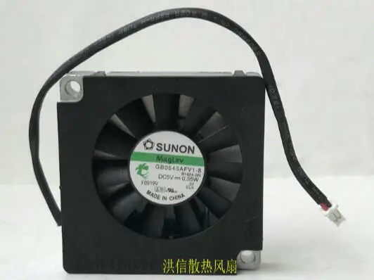 Wholesale: original 4510 GB0545AFV1-8 DC5V 0.35W 4510MM2 wire mute fan | Компьютеры и офис