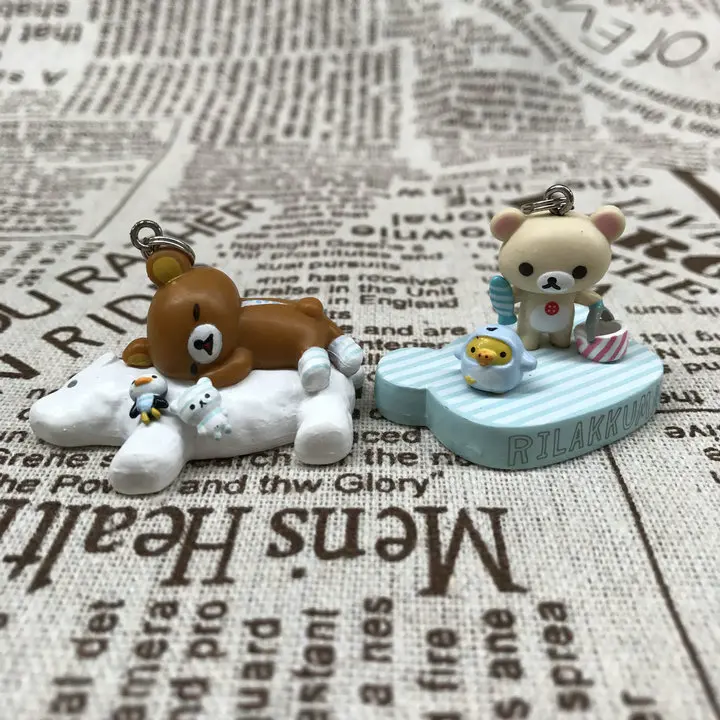 Мини мультфильм прекрасный Кума кукла Rilakkuma SAN X игрушка для девочек игрушки