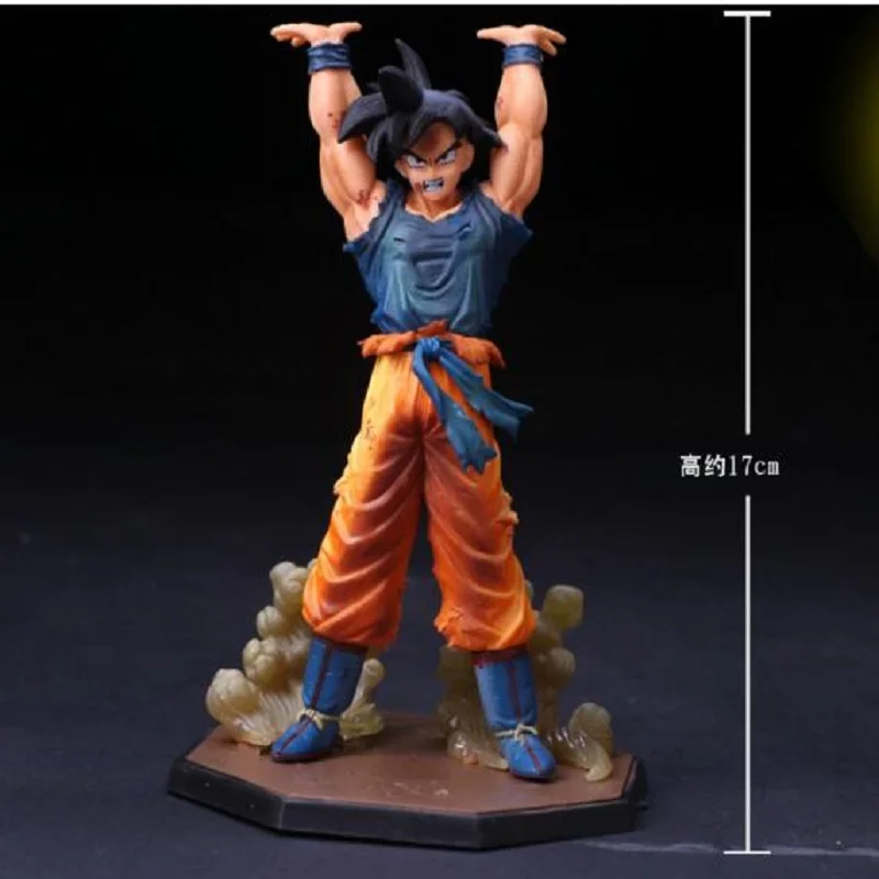 Dragon Ball Son Goku Spirit Bomb ПВХ фигурка модель игрушки фильм и ТВ Дракон Genki dama DIY дисплей