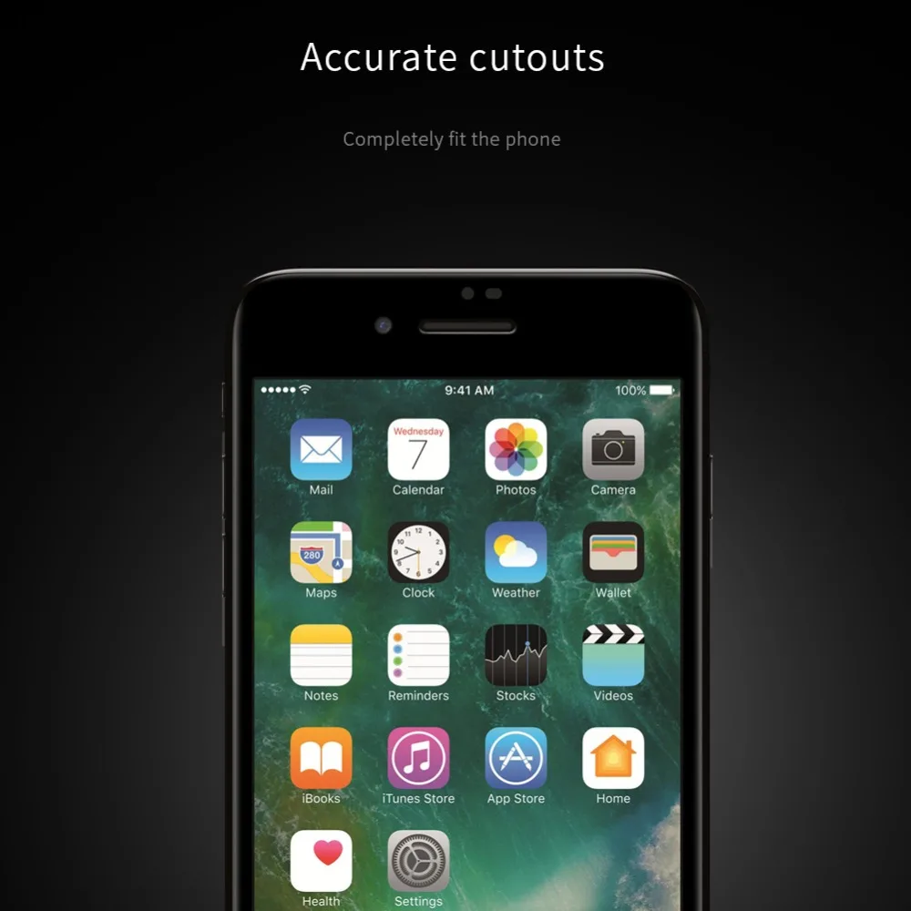 Для iPhone 7 plus стекло Nillkin XD CP+ MAX антибликовое защитное закаленное стекло для iPhone 8 plus