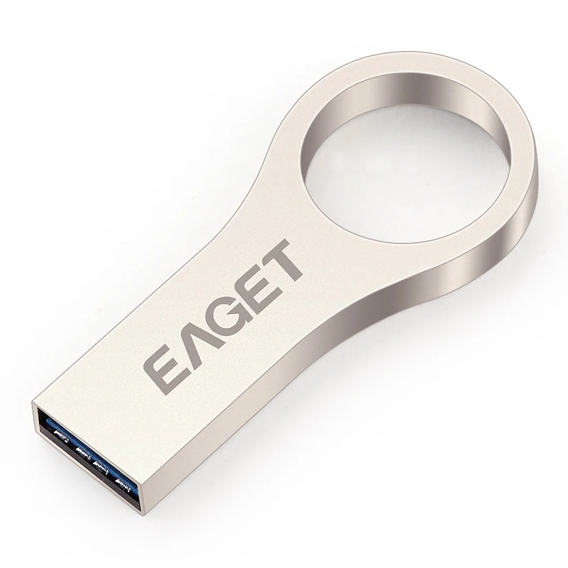 EAGET U66 USB 3,0 32GB usb флэш-накопители с модным металлическим водонепроницаемый Властелин колец USB3.0 флэш-накопитель