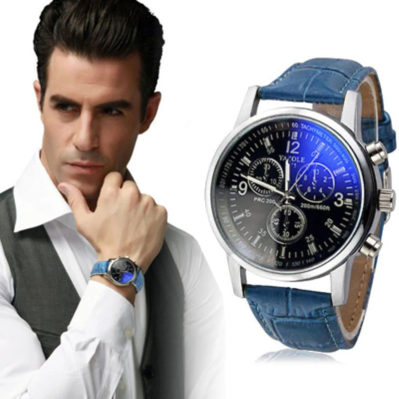 Мужские часы relogio masculino Лидирующий бренд роскошные модные мужские из