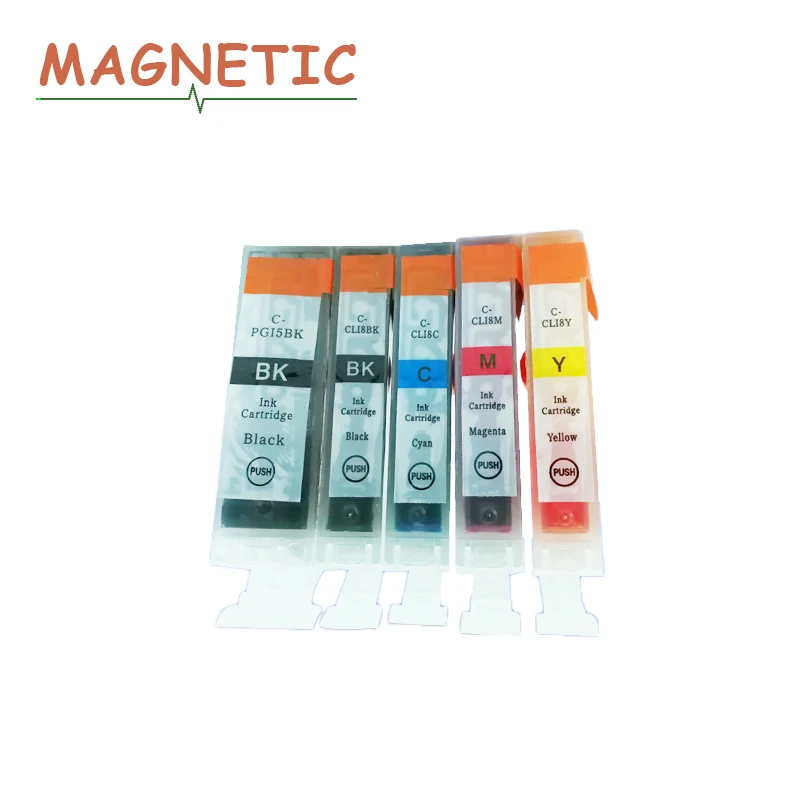 

Чернильный картридж PGI5 PGI-5 CLI-8 для принтеров Canon Pixma iP4200 iP4300 iP4500 iP5200 MP500 MP530 MP600 MP610 MP800