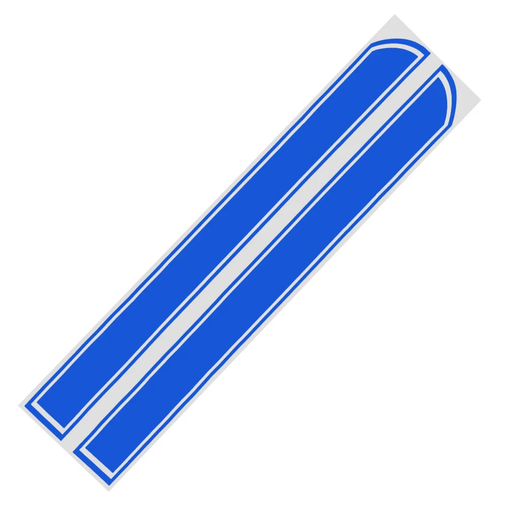 2 шт. Универсальный капот виниловые наклейки для автомобиля стиль спортивный