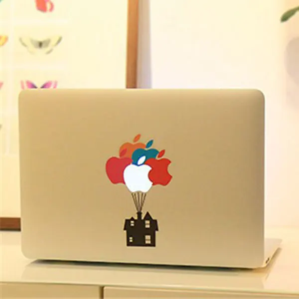 Color Hot Air Balloon House Flying Vinyl Decal Laptop Skin Case For Apple Macbook Pro Retina 13 Inch Cover Sticker | Компьютеры и офис