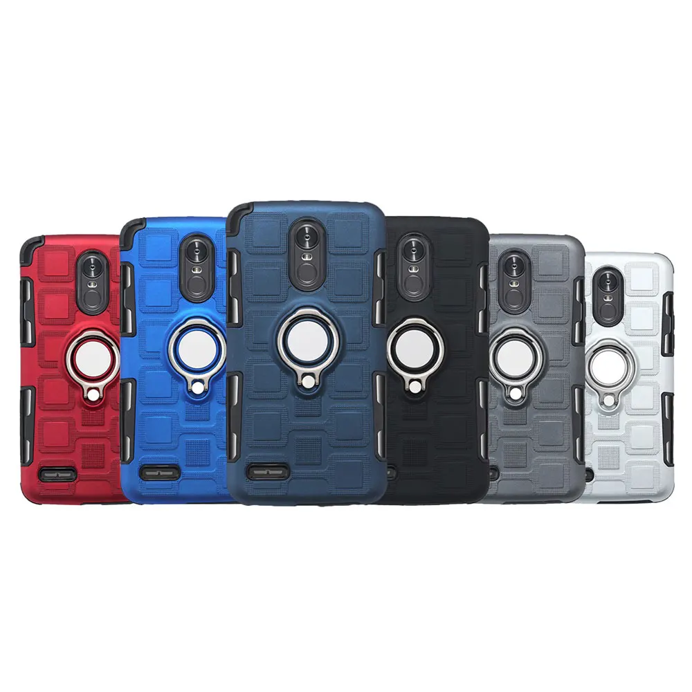 IDOOLS Case for LG K10 Pro High Quality Hard 2 in 1 PC+TPU Cover Armor Phone Bags Cases Stylus 3 Stylus3 Capa |