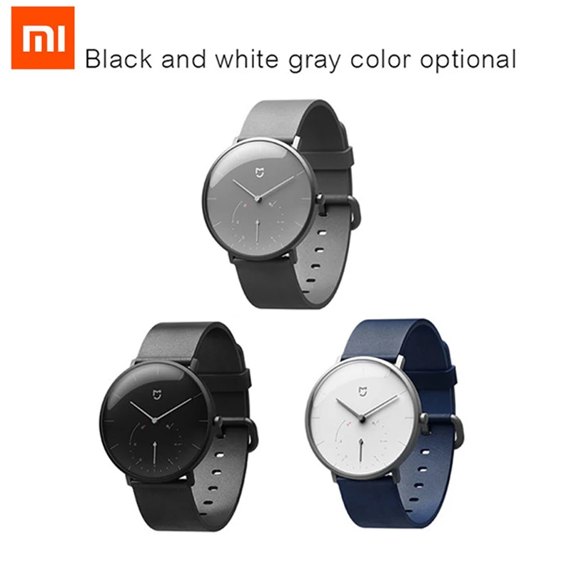 

Кварцевые часы Xiaomi Mijia, водонепроницаемые часы с двойным циферблатом и будильником, спортивные датчик BLE4.0, беспроводная связь с приложением...