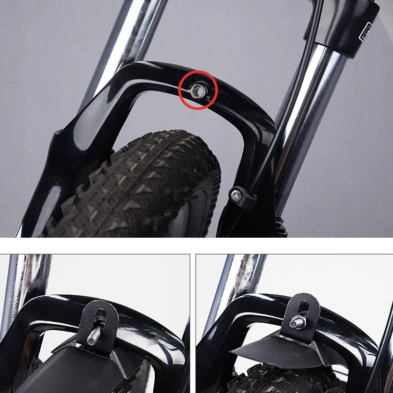 2016 hot Bicycle accessories mountain bike road bicycle folding general adjustable fender mud addition splash guard mudapron | Спорт и