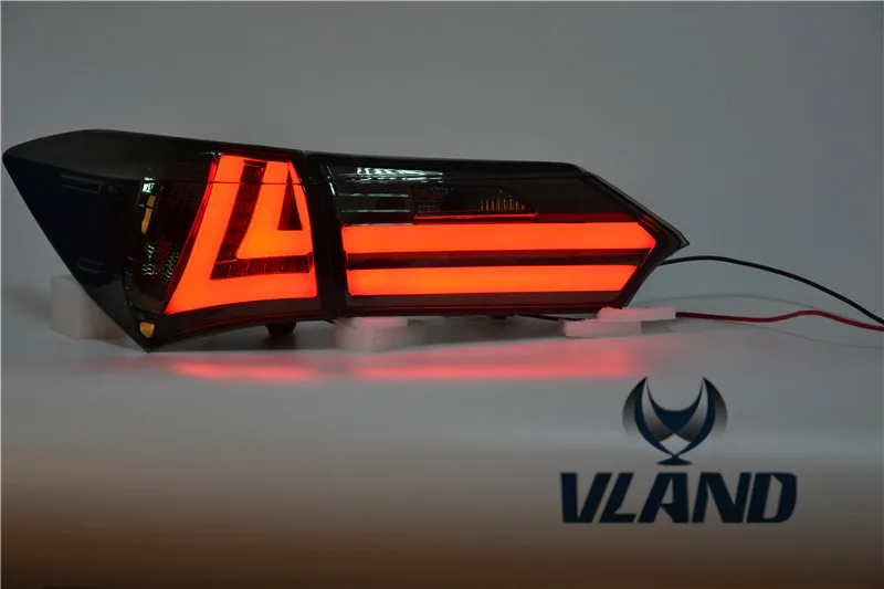 VLAND производитель для автомобиля задний фонарь Corolla LED 2014 2015 2016 Altis с DRL + Реверс