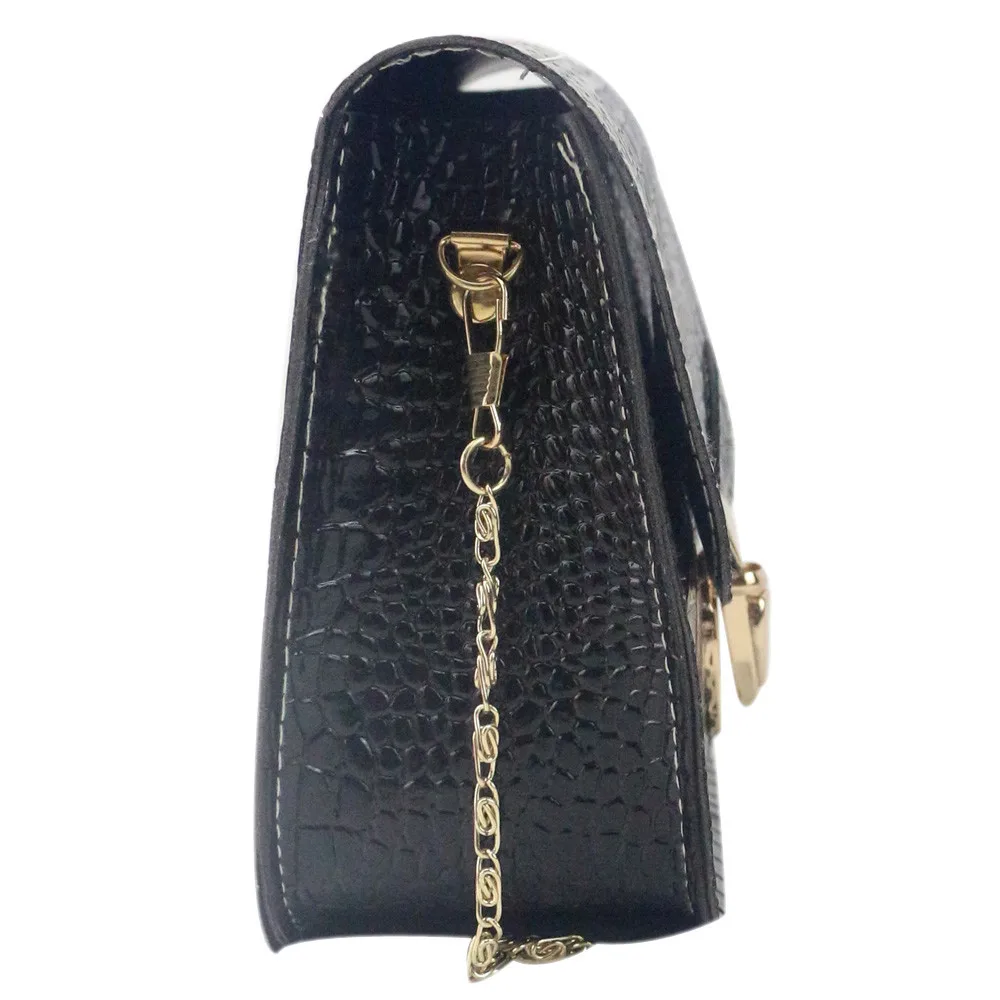 Женская модная сумка с крокодиловым узором на плечо маленькая тоут Женский