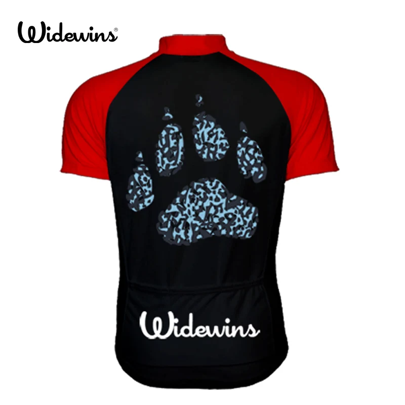Мужская футболка с коротким рукавом wild boar Team черно белая для велоспорта 5630|cycling