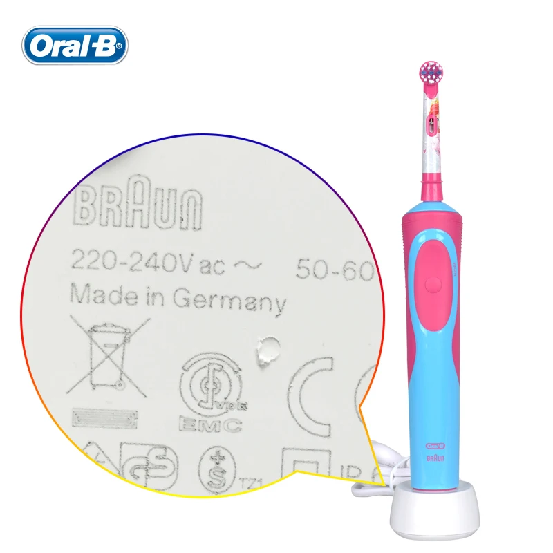 Электрическая зубная щетка Oral B D12513K безопасная перезаряжаемая