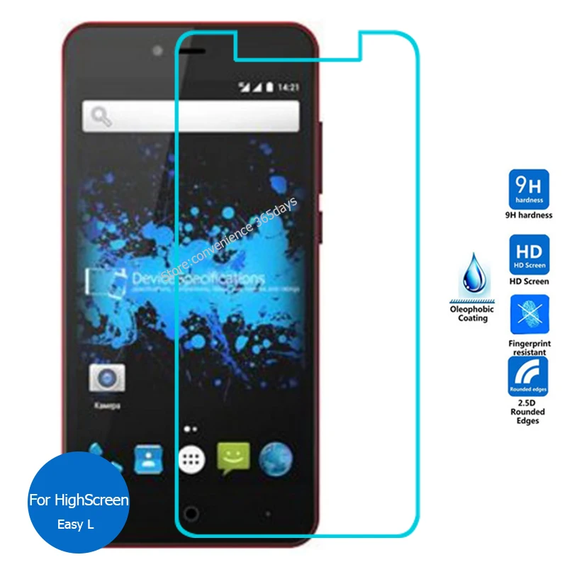 Защитное стекло закаленное 9H для экрана Easy L Pro Power Five Fest|glass screen protector|screen protectorglass |