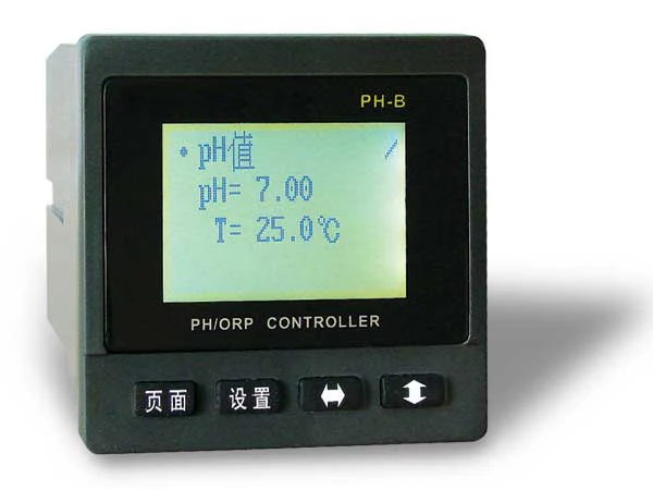 

Industrial Online pH ORP Controller Meter Tester Monitor 0.00 to 14.00pH Accuracy +-0.05ph water quality test treatment