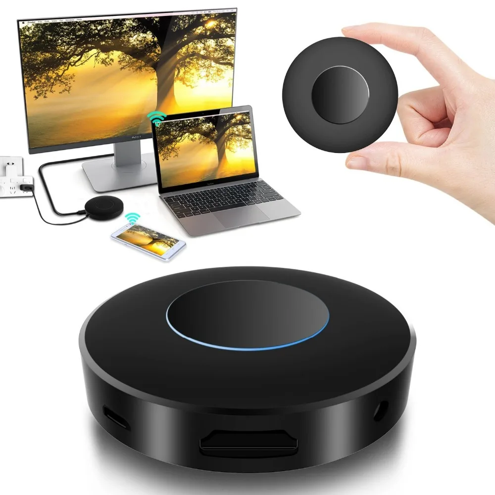 Sanchow HDMI + AV WI-FI Беспроводной Дисплей зеркальное отображение ключа с трансляция DLNA