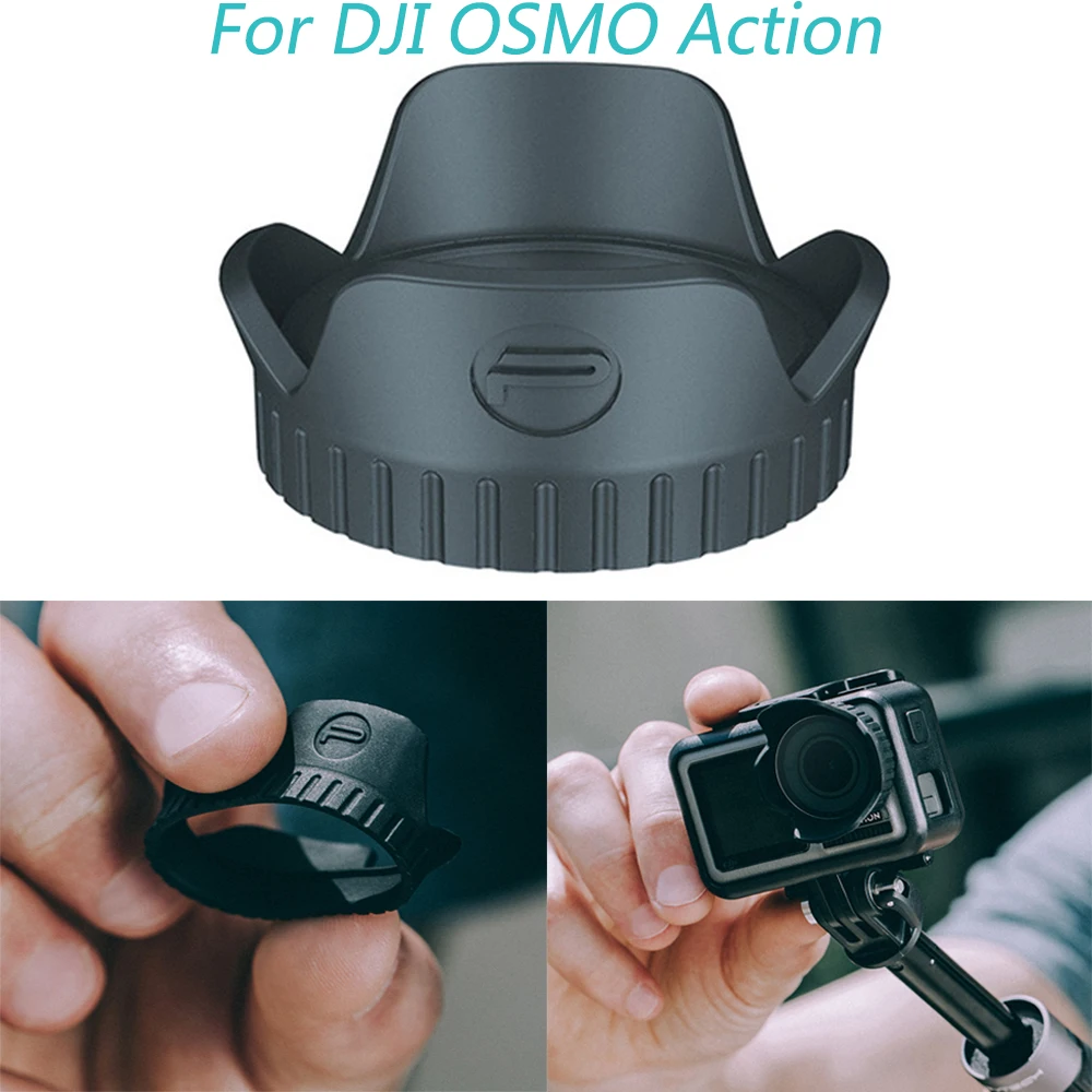 Для экшн камеры DJI OSMO Солнцезащитная Крышка для объектива аксессуары
