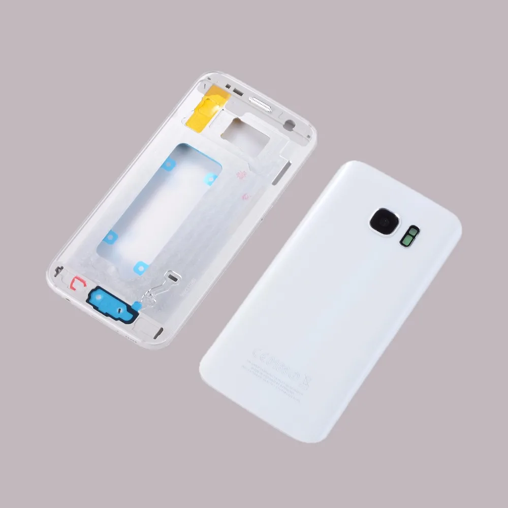 Корпус для Samsung Galaxy S7 G930 Edge G935 металлическая средняя рамка задняя крышка