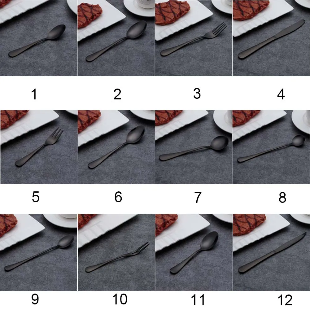 Винтажные кухонные столовые приборы из нержавеющей стали ложка вилка резак