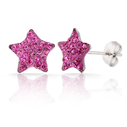 Новые модные корейские ювелирные изделия 9 цветов криатальная звезда новые милые