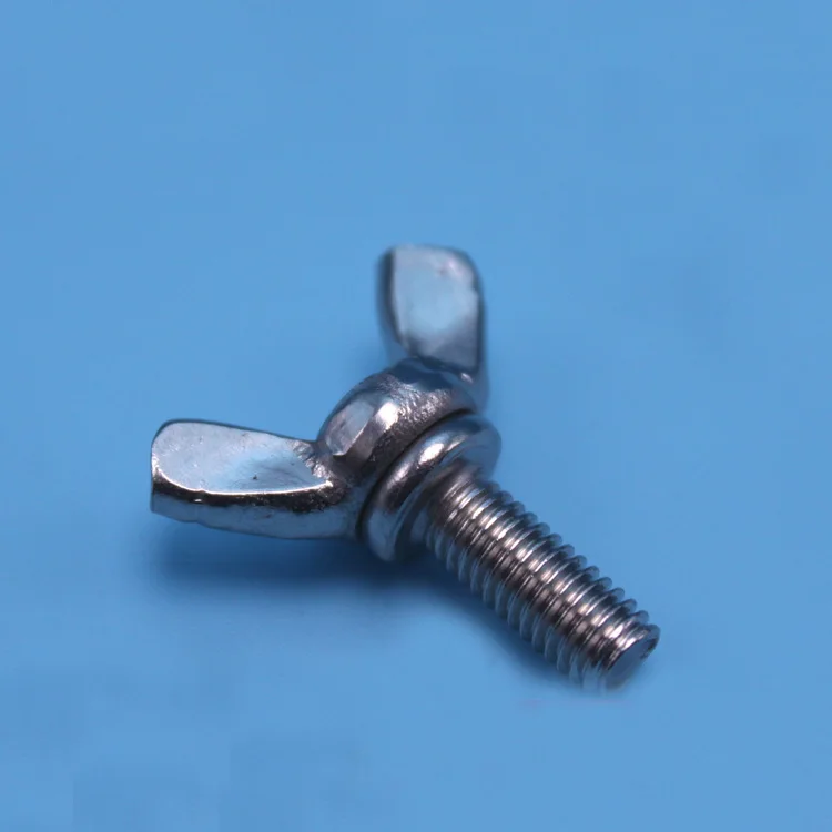 M8 M10 нержавеющая сталь 304 бабочка ручные поворотные винты слитки форма ручки