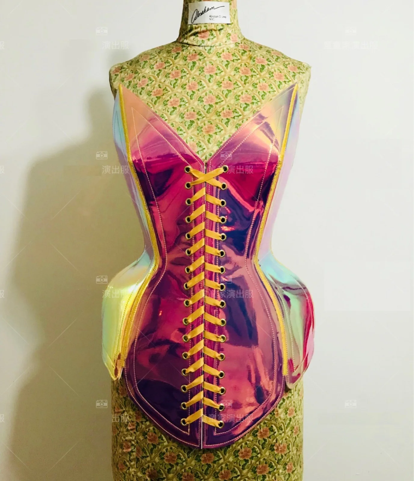 Женская лазерная голограмма доспехи женские сексуальные костюмы DS DJ Dance шоу