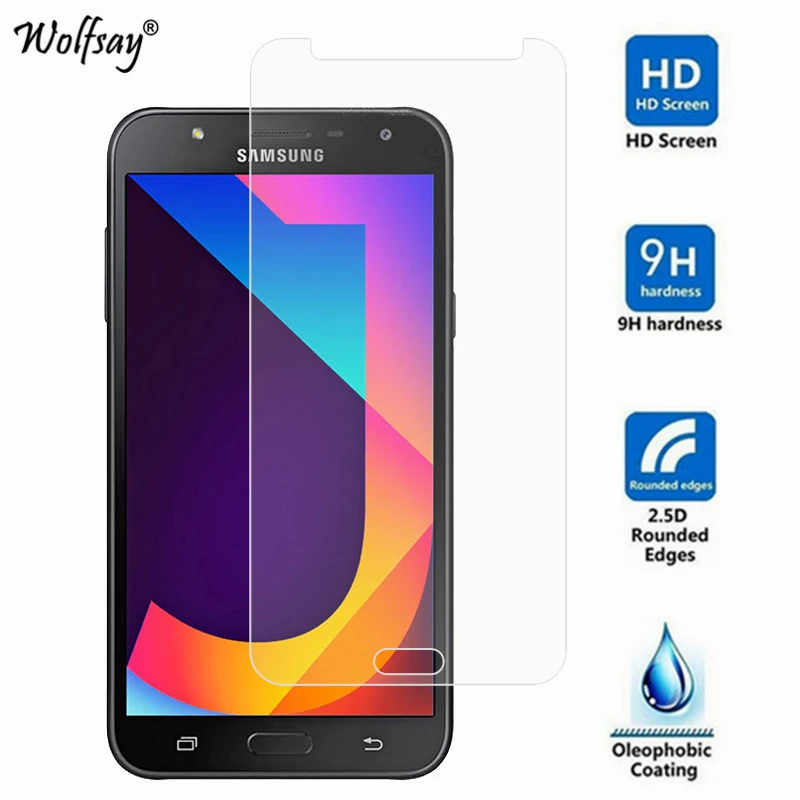 Закаленное стекло для Samsung Galaxy J7 Neo защитная пленка экрана NXT J701F 2 шт.|glass for samsung|screen