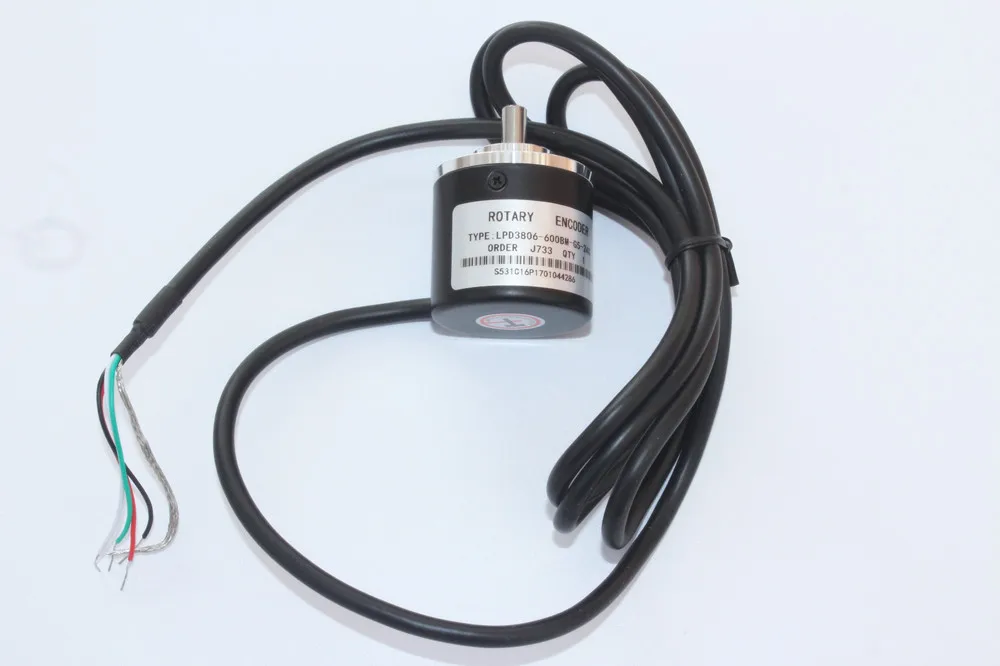 

600 импульсов, инкрементная флейта, двухфазный Поворотный энкодер 5-24 В