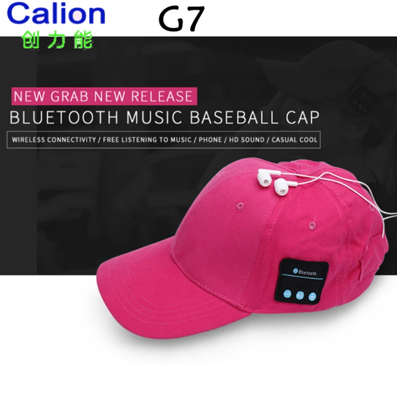 Беспроводные спортивные наушники CALION G7 женская и Мужская бейсболка с Bluetooth