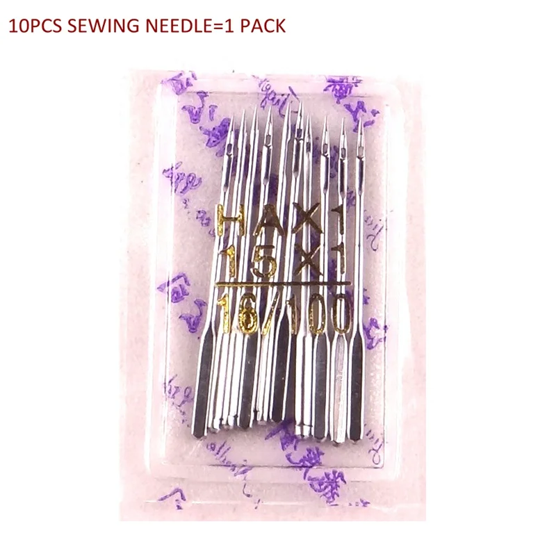 100pcs sewing needles size 16# HAX1 for brother butterfly flyingman Janome singer feiyue toyata domestic machine | Дом и сад