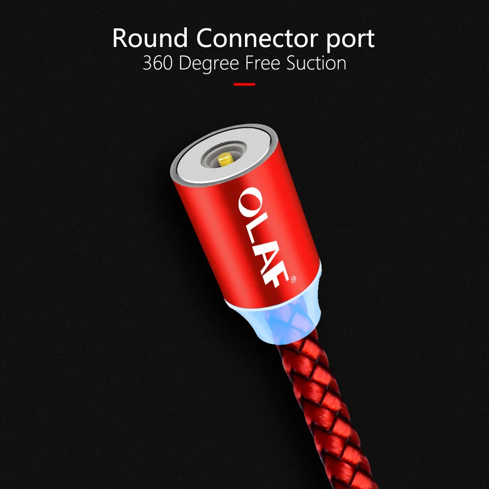 Олаф Магнитный Micro USB кабель 1 м 2 м провод для быстрой зарядки Кабель microusb для samsung Xiaomi huawei кабели для мобильных телефонов кабель