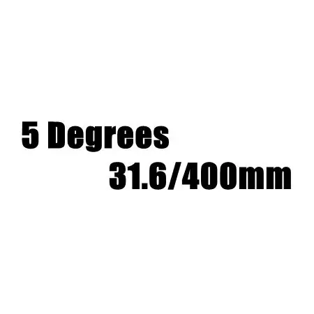 5 Degrees 31.6X400mm Запчасти для велоспорта глянцевое полное однонаправленное Углеволокно MTB стойка сидения велосипеда сиденье велосипеда 27,2/30,8/31,6 мм смещение 5 мм/25 мм - Цвет: 5 Degrees 31.6X400mm