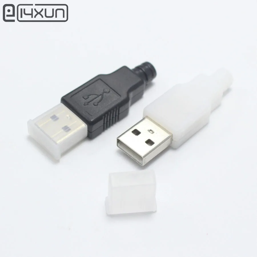 10 шт./комплект USB 2 0 разъем с пылезащитной крышкой|connector usb|connector capconnector male |