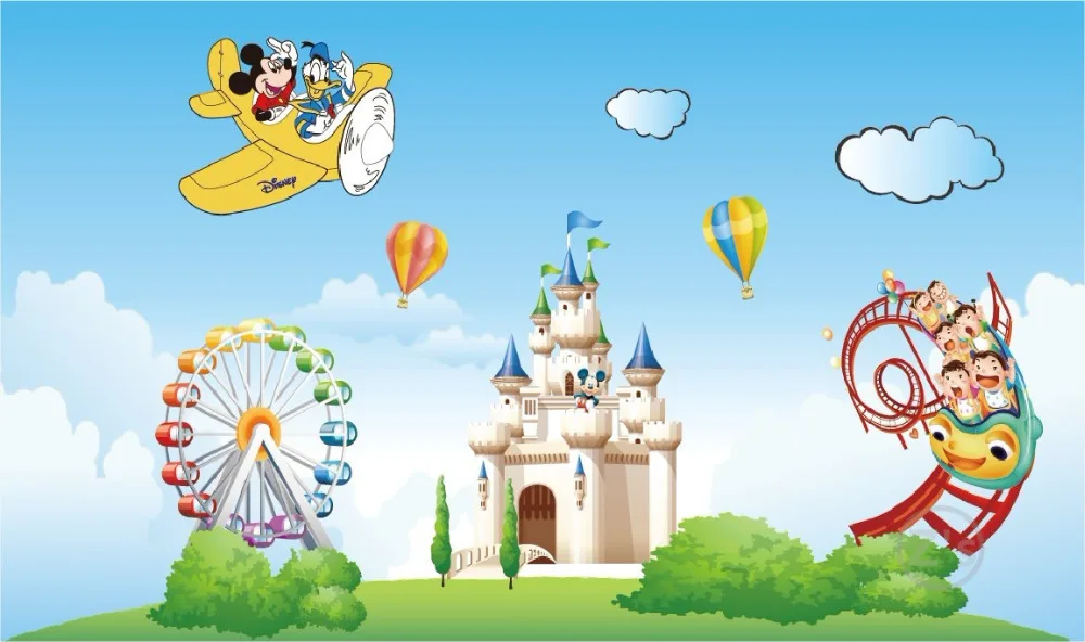 микки маус детская мебель стены стикеры для детей номеров наклейки на плакаты