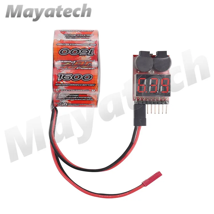 1 8S Lipo/li ion/Fe RC батарея лодки 2 в тестовый er светодиодный тестер низкого напряжения