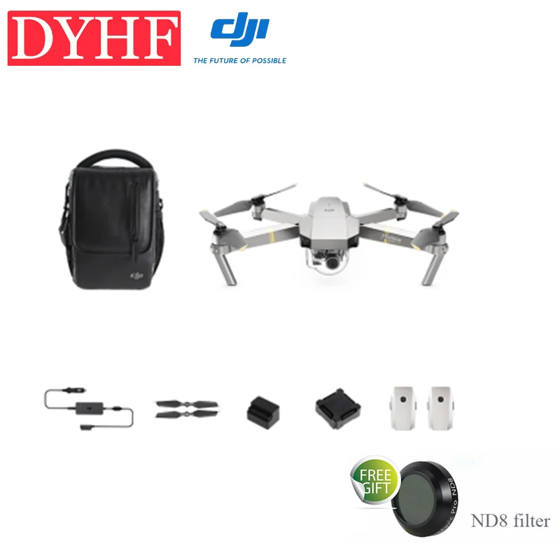 В наличии! DJI Mavic Pro combo platinum 4K HD камера Квадрокоптеры мультикоптеры самолет sUAV GPS FPV