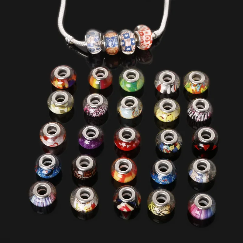 200 шт./лот низкая оптовая цена Прямая продажа с фабрики бисер из легкой смолы