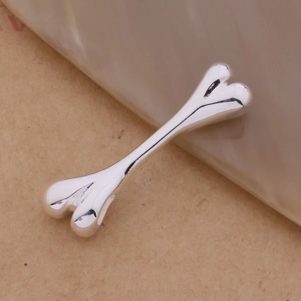 Fashion Silver color bone pendant necklace Cute gift jewelry for women wholesale price drop shipping |