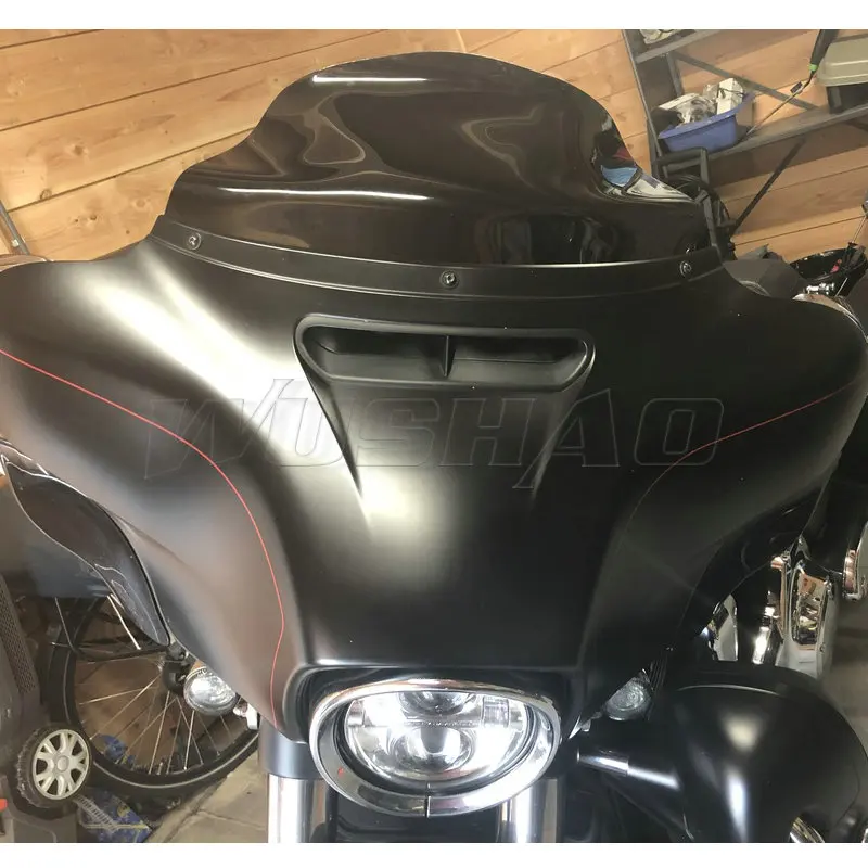 Ветровое стекло для 2014 2019 Harley Touring CVO Street Tri Glide FLHX Special FLHXS FLHXSE Ultra FLHTCUTG|Козырьки от