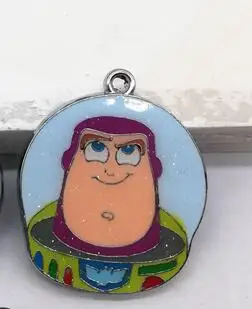 K 50 шт. Toy Story металлические подвески DIY Цепочки и ожерелья изготовления ювелирных изделий DIY аксессуары FW-2 - Окраска металла: K