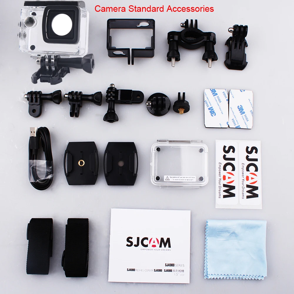 Оригинальная SJCAM SJ 4000 SJ4000 wifi 1080P HD 30M Go Водонепроницаемая профессиональная