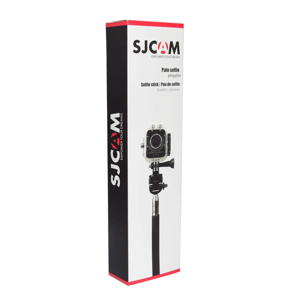 SJCAM алюминиевый ручной выдвижной монопод для селфи штатив для SJ4000 SJ5000X Wifi Eken H9R Yi 4K Gopro Спортивная Экшн-камера