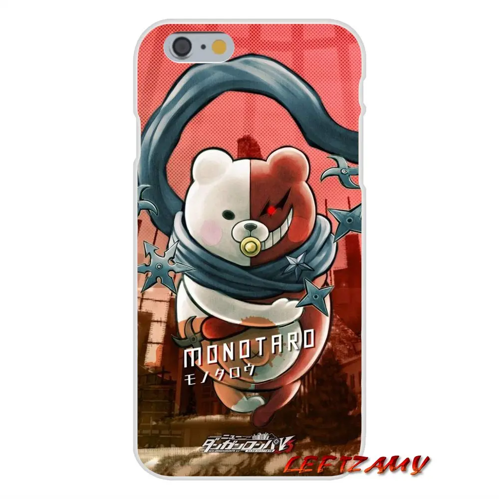 Силиконовый кожаный чехол для телефона игра под названием Kumamon Danganronpa Монокума