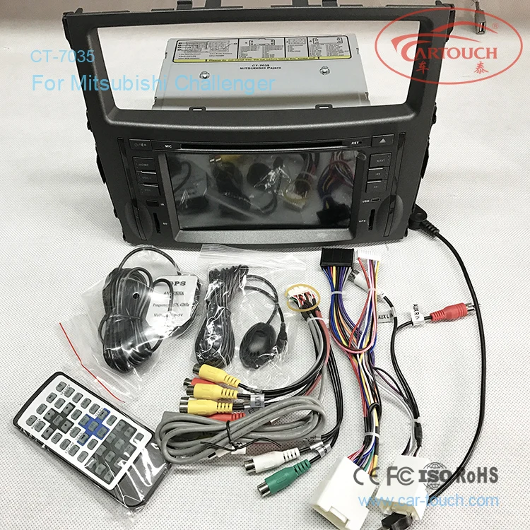 Cartouch (R) 7 &quotавтомобильный DVD GPS Радио для Mitsubishi Pajero 2006 2007 2008 2009 2010 2011 800x480 поддержка